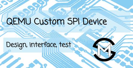 Custom SPI peripheral in QEMU